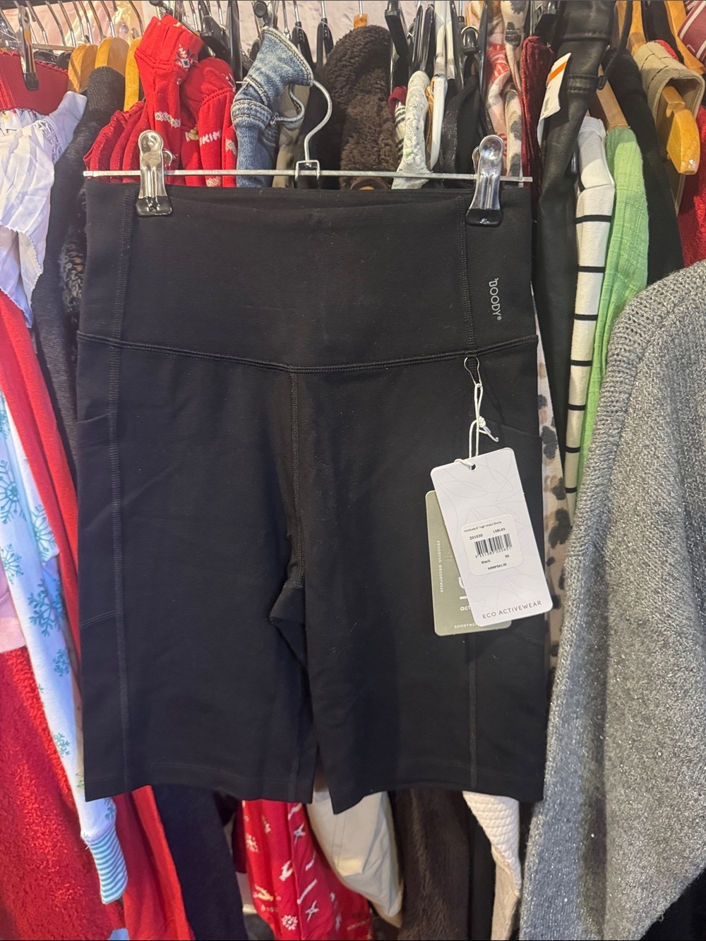 59. Boody • NWT $62 USD 8” high waisted shorts - Picture 2 of 3